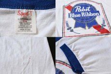 画像3: 80s USA製 Pabst Blue Ribbon リンガーTシャツ L (3)