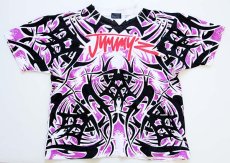 画像2: 80s JIMMY'Zジミーズ トライバル柄 オールオーバープリント コットンTシャツ (2)