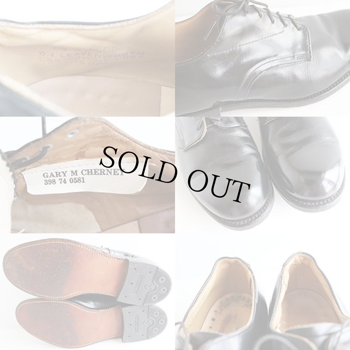 画像3: 70s 米軍 サービスシューズ 8.5 W (3)