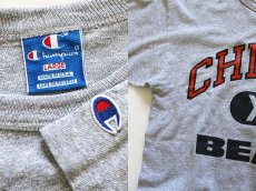 画像3: 90s USA製 Championチャンピオン NFL CHICAGO BEARS 88/12 Tシャツ 杢グレー L (3)