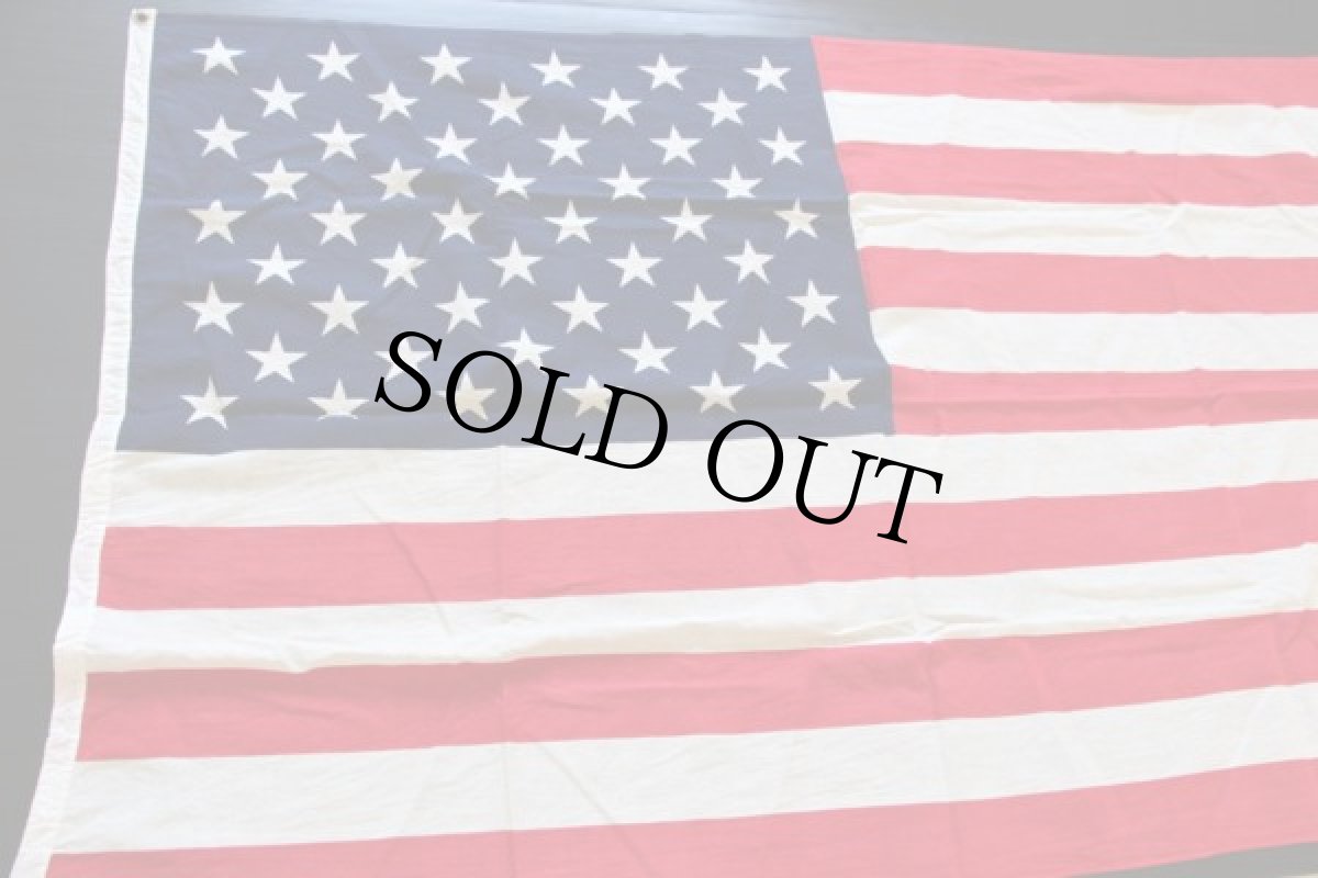 画像2: ビンテージ 50スター アメリカ国旗 星条旗 USA フラッグ (2)