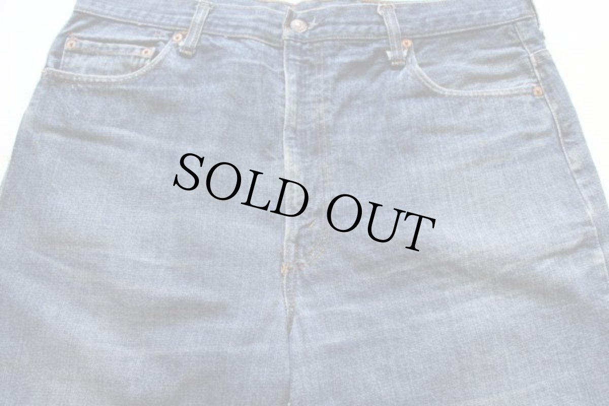 画像2: 70s USA製 Levi'sリーバイス 517 66後期 デニムパンツ W40 L30★ブーツカット (2)