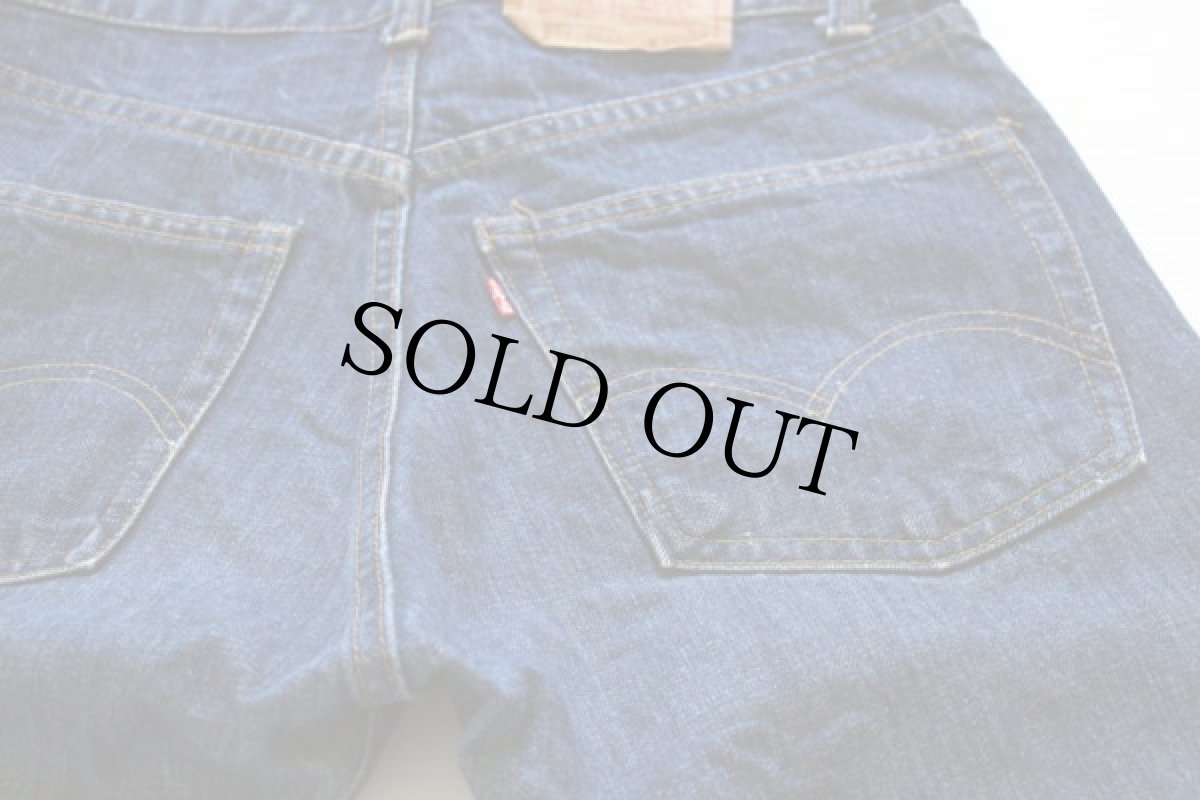 画像3: 70s USA製 Levi'sリーバイス 505 66後期 デニムパンツ w32 L31 (3)