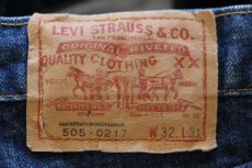 画像4: 70s USA製 Levi'sリーバイス 505 66後期 デニムパンツ w32 L31 (4)