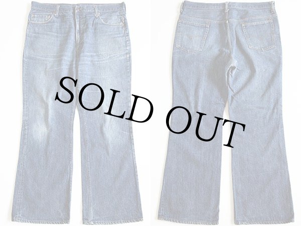 70s USA製 Levi'sリーバイス 517 66後期 デニムパンツ W40 L30