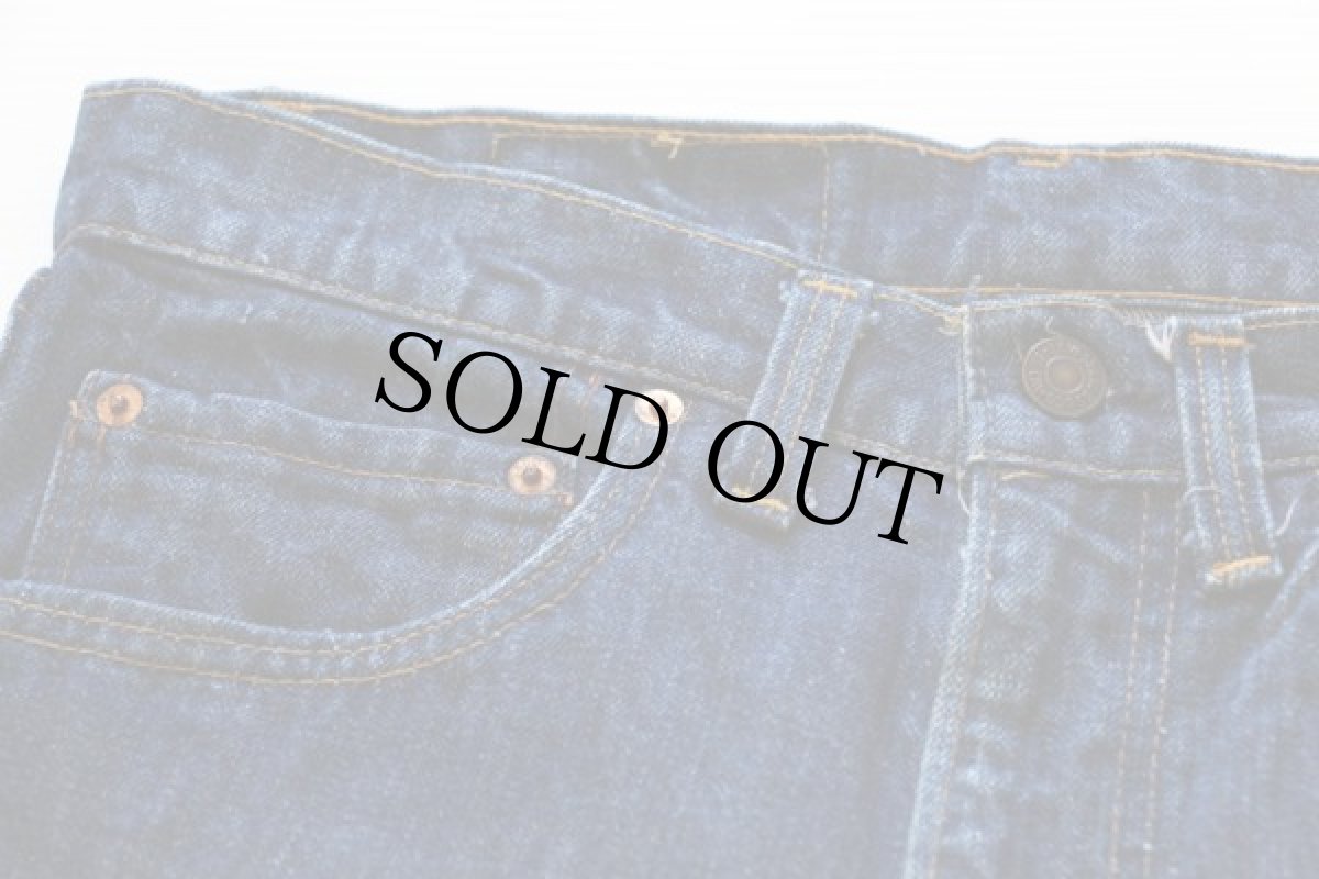 画像5: 70s USA製 Levi'sリーバイス 505 66後期 デニムパンツ w32 L31 (5)