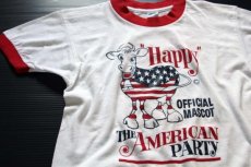画像1: 70s AMERICAN PARTY リンガーTシャツ M (1)