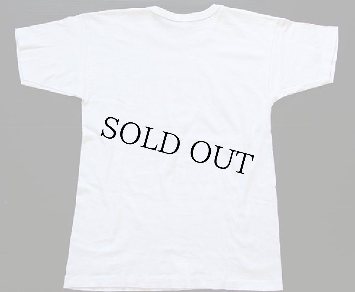 画像3: 80s USA製 Championチャンピオン NFL KANSAS CITY CHIEFS 染み込みプリント コットンTシャツ 白 L (3)