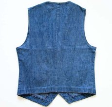 画像2: 70s Levi'sリーバイスPanatela デニムベスト S (2)