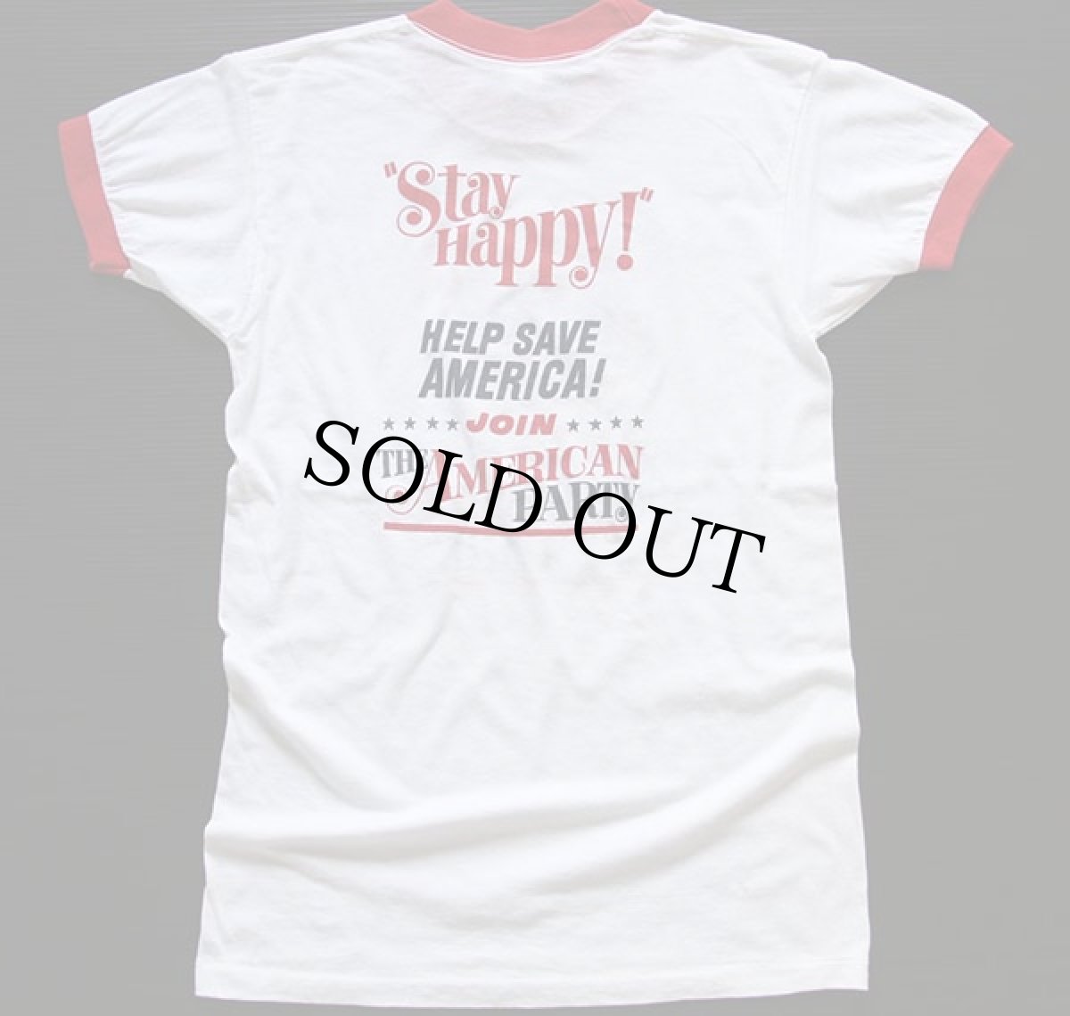 画像2: 70s AMERICAN PARTY リンガーTシャツ M (2)