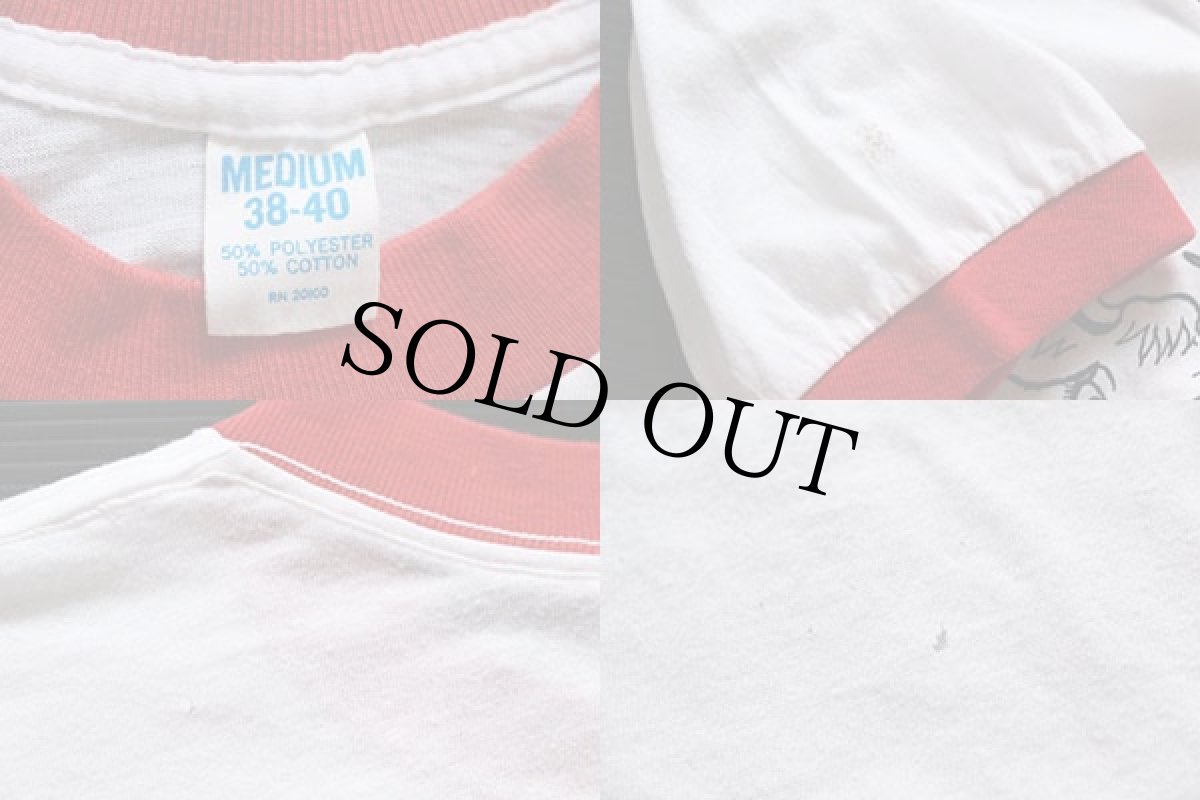 画像3: 70s AMERICAN PARTY リンガーTシャツ M (3)