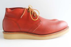 画像3: デッドストック★USA製 REDWINGレッドウイング 8595 チャッカブーツ 赤茶 8 (3)