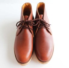 画像4: デッドストック★USA製 REDWINGレッドウイング 595 チャッカブーツ 茶 10 (4)