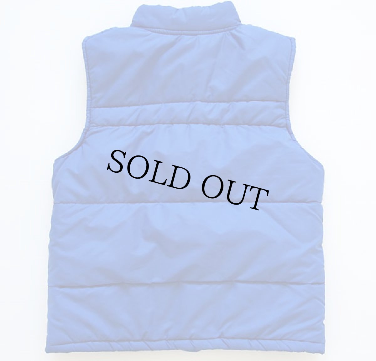 画像2: 70s Swingster FORDフォード パッチ付き 中綿入り レーシングベスト 青 S (2)