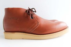 画像3: デッドストック★USA製 REDWINGレッドウイング 595 チャッカブーツ 茶 10 (3)