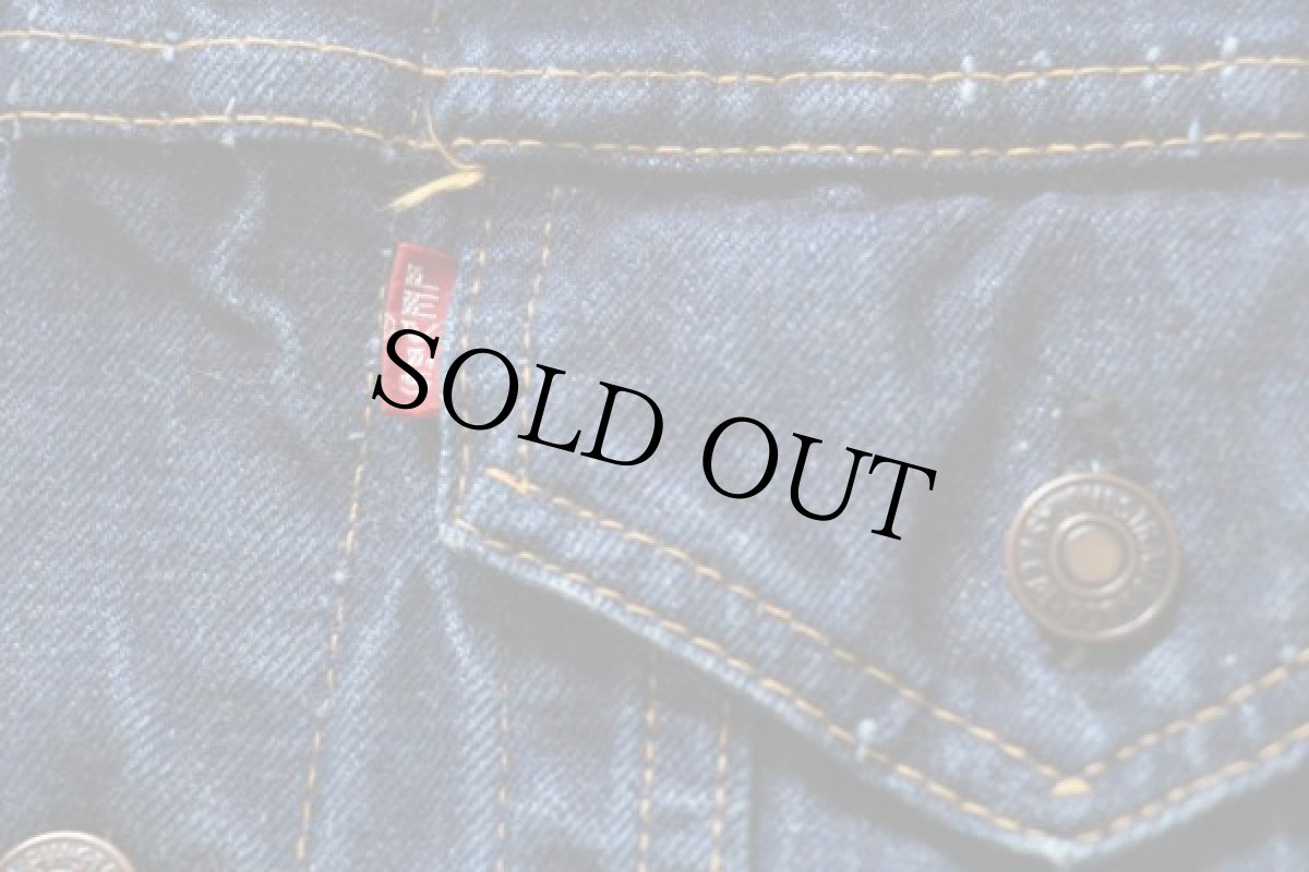 画像5: 60s USA製 LEVI'Sリーバイス 70505 BIGE デニムジャケット 36 (5)