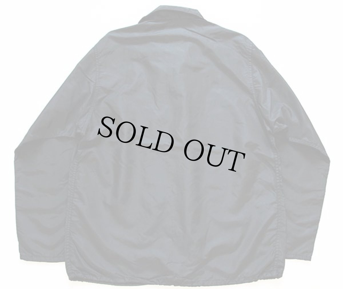 画像2: 70s BUTWINバトウィン チェーン刺繍 パッチ ナイロン コーチジャケット 黒 (2)