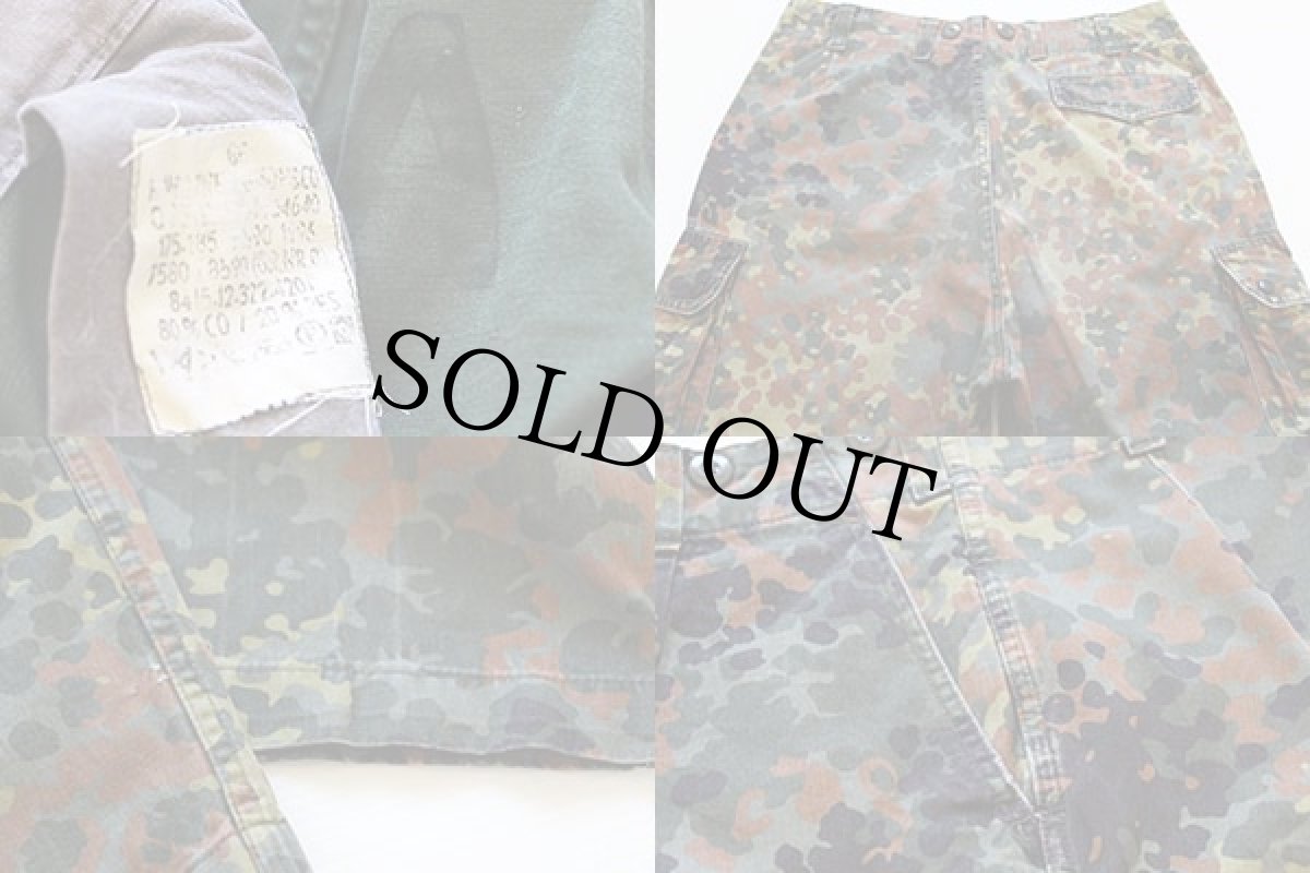 画像3: 90s ドイツ軍 フレクターカモ カーゴパンツ w34 (3)