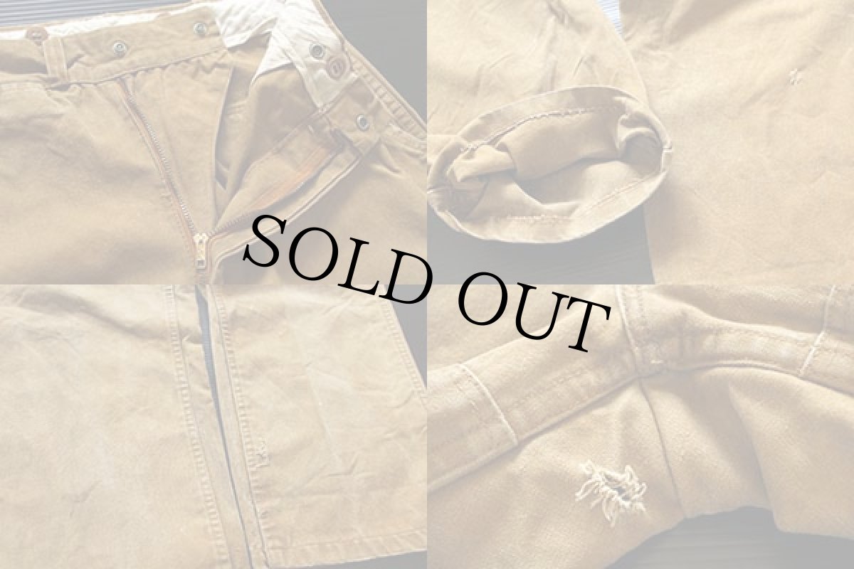 画像3: 50s RED HEADレッドヘッド ダック地 ハンティングパンツ w30 (3)