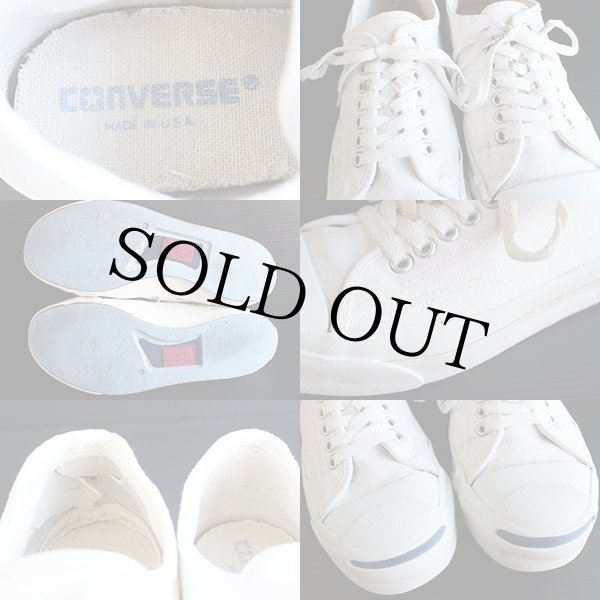 廃盤 極上 美品 コンバース ジャックパーセル 白レザー 90s 米国製の復刻 90s USA製 CONVERSEコンバース ジャックパーセル 白 - Sixpacjoe Web Shop
