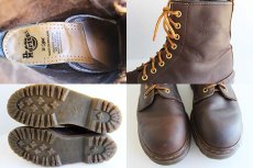 画像3: 英国製 DR.MARTENSドクターマーチン 8ホールブーツ 焦げ茶 UK9 (3)