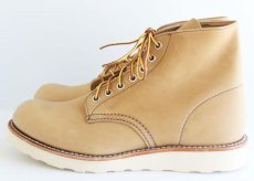 画像2: デッドストック★USA製 REDWINGレッドウイング 8199 プレーントゥ 7.5D (2)