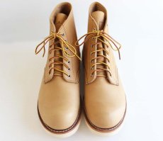 画像4: デッドストック★USA製 REDWINGレッドウイング 8199 プレーントゥ 7.5D (4)