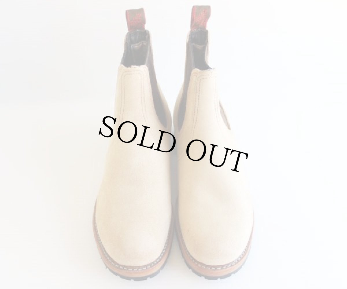 画像4: デッドストック★USA製 REDWINGレッドウイング 2919 スエード サイドゴアブーツ 7.5D (4)