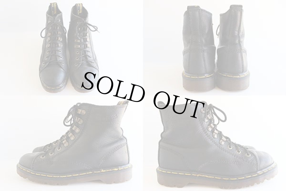 画像2: 英国製 DR.MARTENSドクターマーチン モンキーブーツ 黒 UK6 (2)