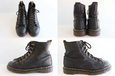 画像2: 英国製 DR.MARTENSドクターマーチン モンキーブーツ 黒 UK6 (2)