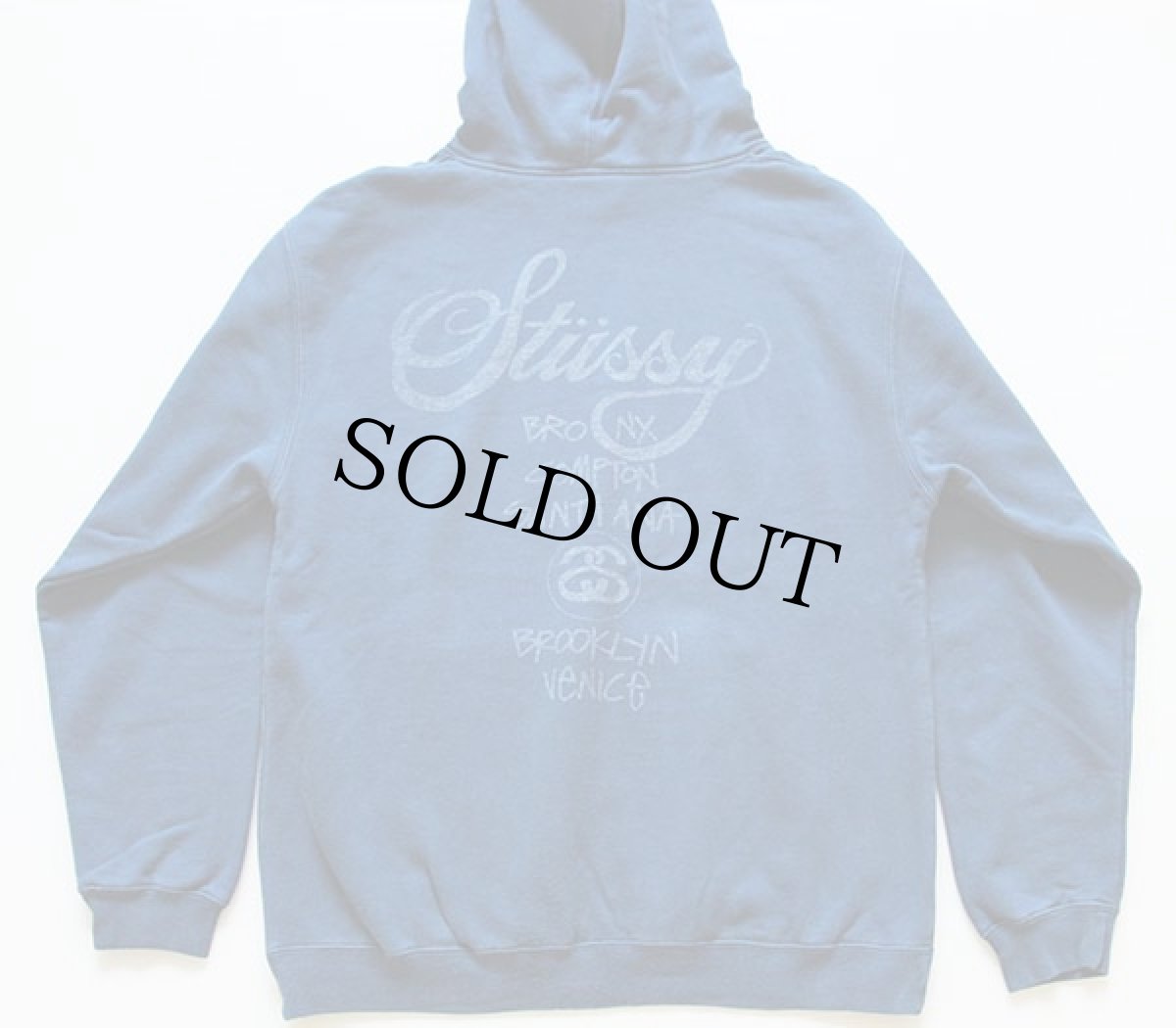 画像2: USA製 STUSSYステューシー ワールドツアー スウェットパーカー (2)