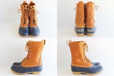 画像2: L.L.Bean 8ホール ビーンブーツ 紺 24.5 (2)