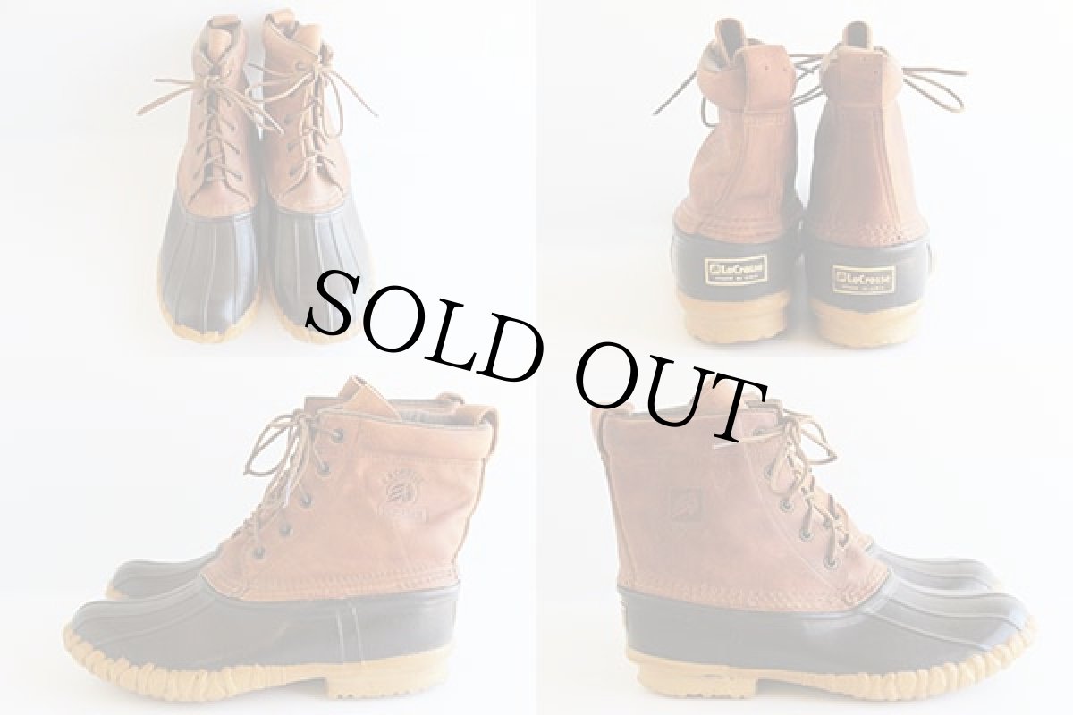 画像2: USA製 LaCrosseラクロス 5ホール ガムシューズ 9★ビーンブーツ (2)