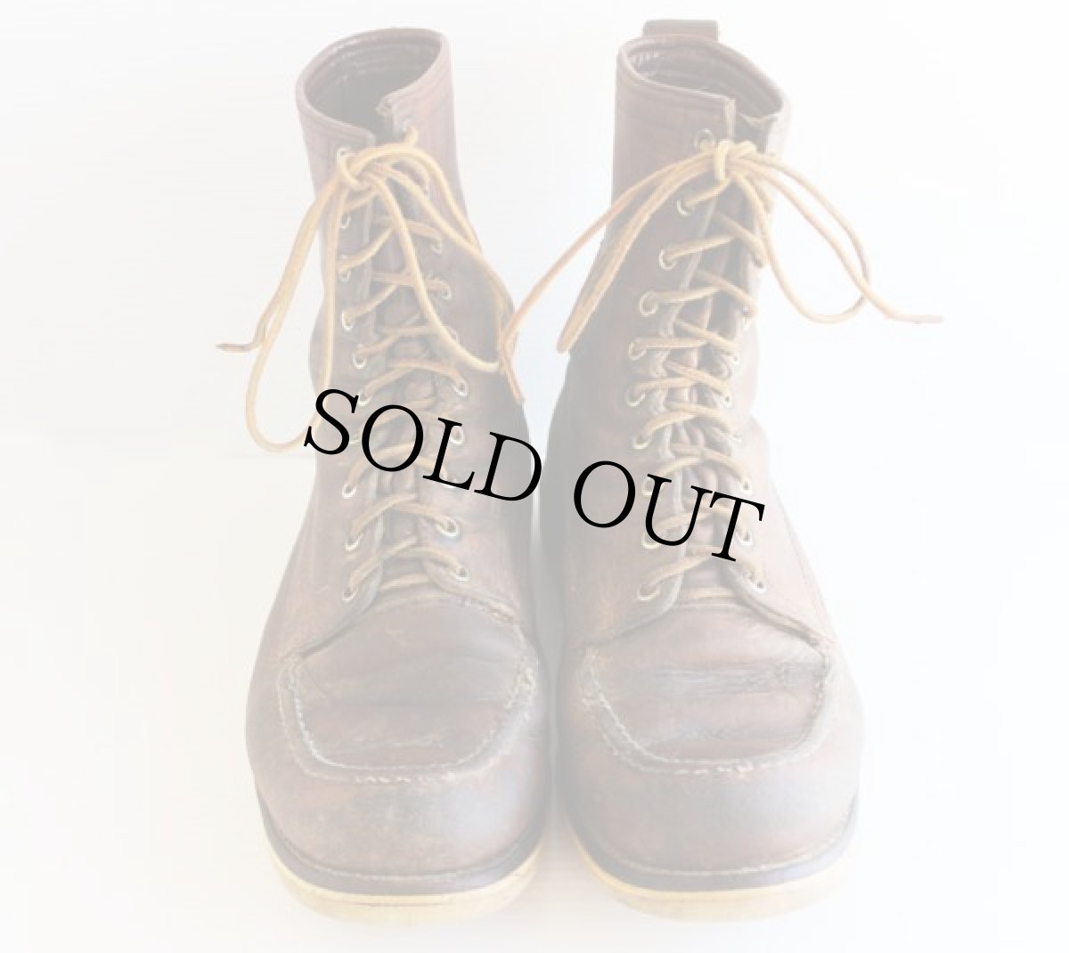 画像4: 60s REDWINGレッドウイング 877 犬タグ アイリッシュセッター ブーツ 茶 8 (4)