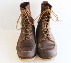 画像4: 60s REDWINGレッドウイング 877 犬タグ アイリッシュセッター ブーツ 茶 8 (4)