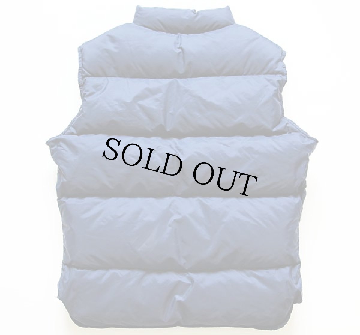 画像2: 70s Woolrichウールリッチ ダウンベスト 紺 (2)