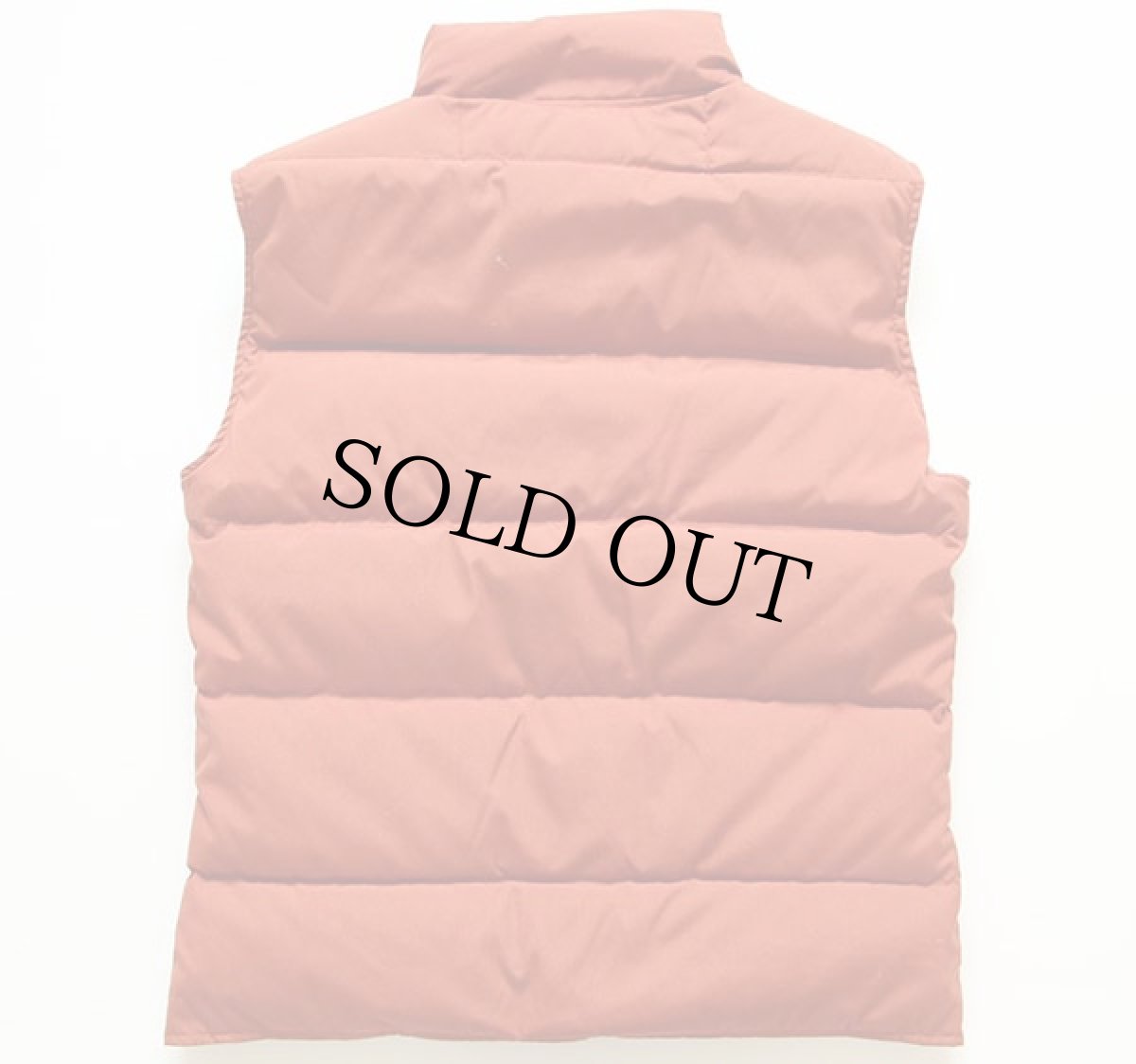 画像2: 80s EddieBauerエディーバウアー ダウンベスト レンガ (2)