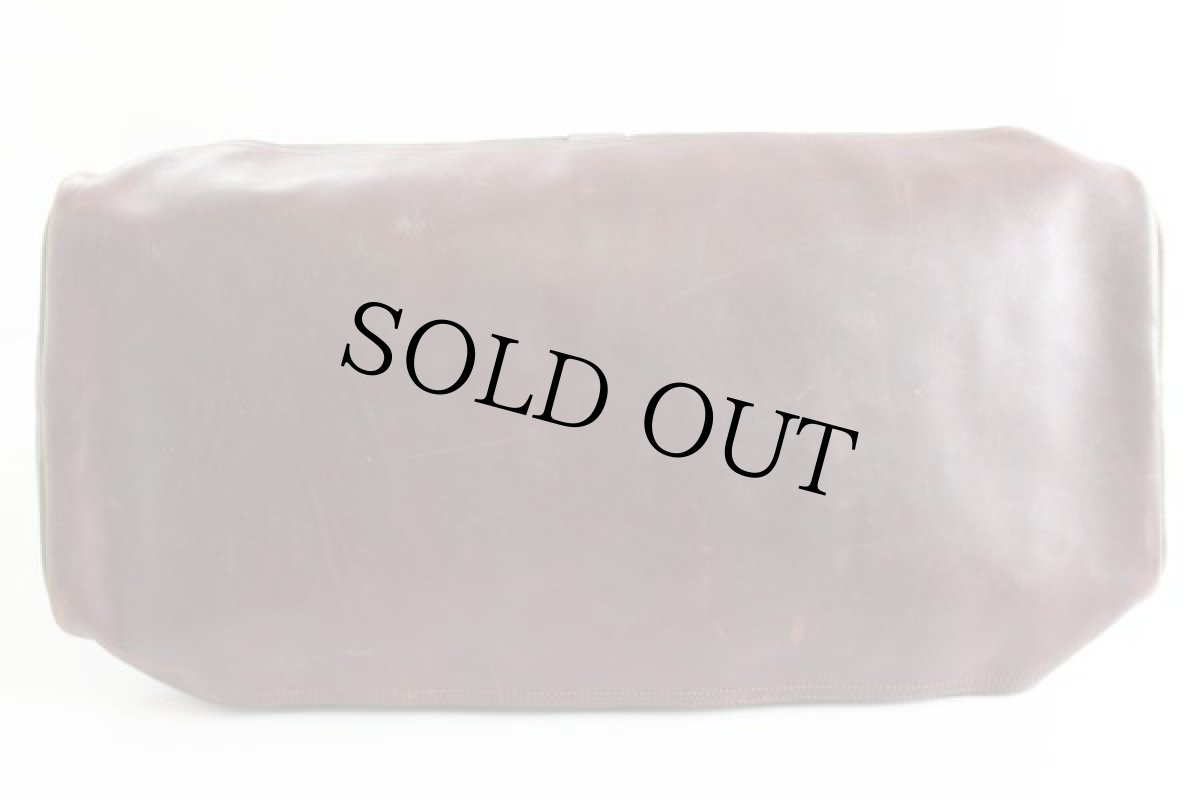 画像5: DIAMOND BLUFF キャンバス×レザー ボストンバッグ 緑 (5)