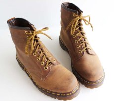 画像1: 英国製 DR.MARTENSドクターマーチン 8ホールブーツ 茶 UK6 (1)