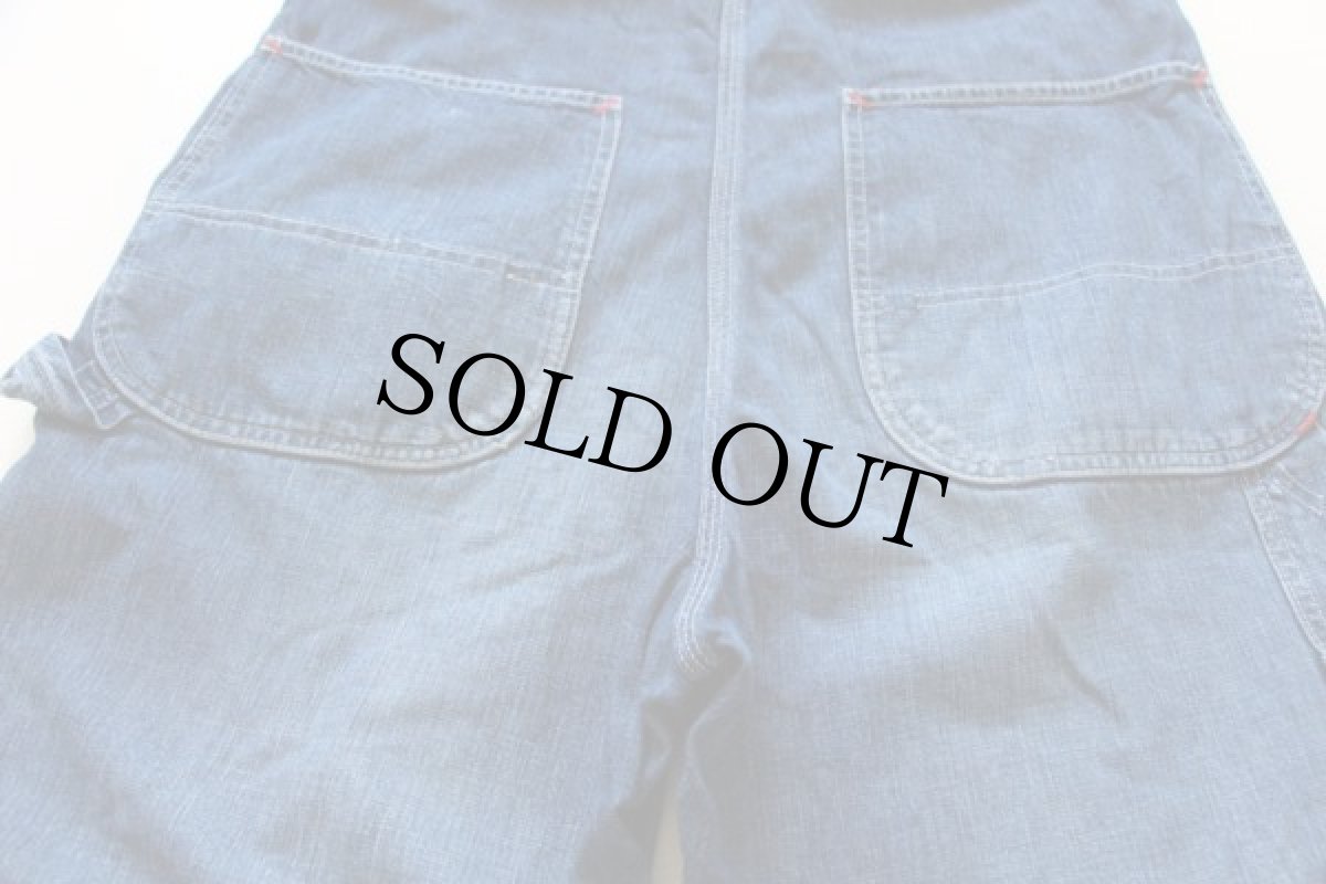 画像5: 50s Salet's インディゴ デニム オーバーオール (5)