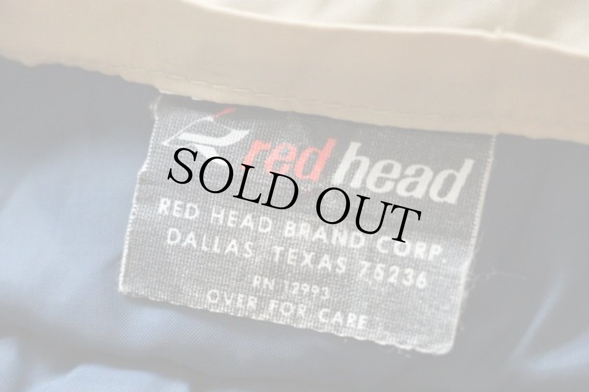 画像5: 80s red headレッドヘッド ダックハンターカモ リバーシブル 中綿ベスト M★ハンティング (5)