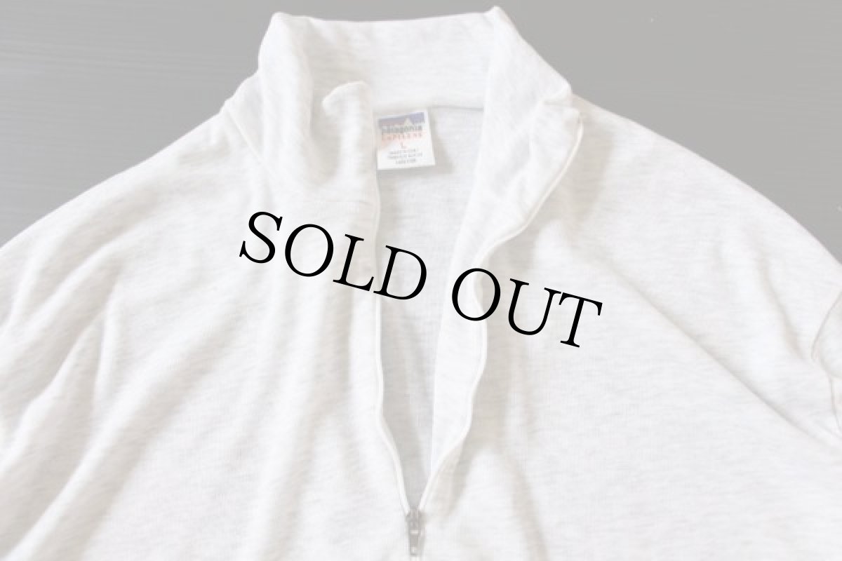 画像2: 90s USA製 patagoniaパタゴニア CAPILENEキャプリーン ハイネック ハーフジップ アンダーシャツ L (2)