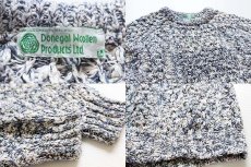 画像3: アイルランド製 Donegal Woollen リネン×コットンニット セーター (3)