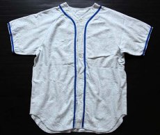 画像1: 80s USA製 empire コットン ベースボールシャツ XL (1)