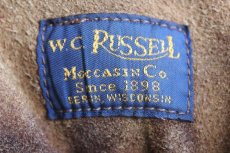 画像6: 60s Russell Moccasinラッセルモカシン モカシンブーツ赤茶9.5 (6)