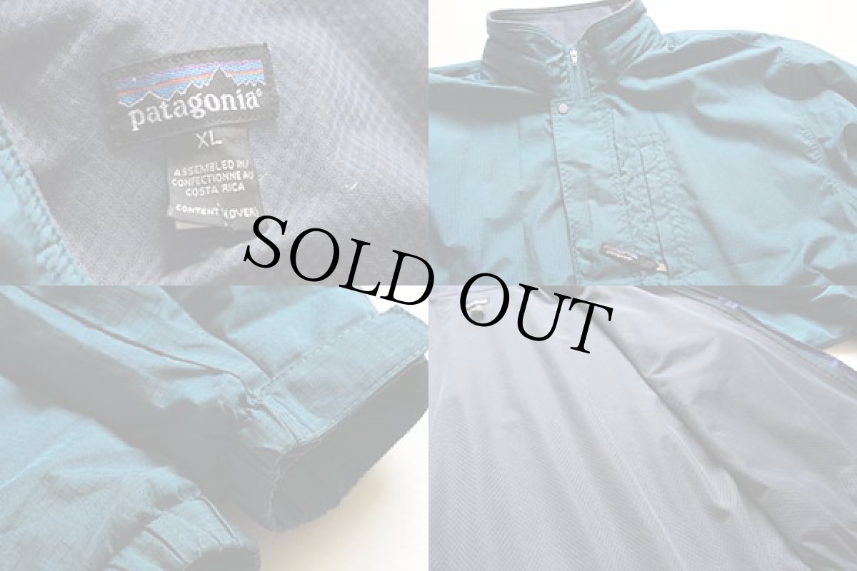 画像3: patagoniaパタゴニア ナイロンジャケット 青緑 XL (3)