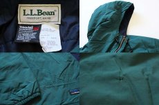 画像3: 90s USA製 L.L.Bean Thinsulate 中綿入り ナイロン アノラックパーカー L (3)