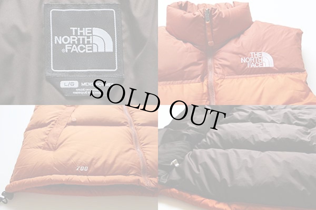 画像3: THE NORTH FACEノースフェイス ヌプシ 700フィル ダウンベスト オレンジ L (3)