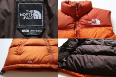 画像3: THE NORTH FACEノースフェイス ヌプシ 700フィル ダウンベスト オレンジ L (3)