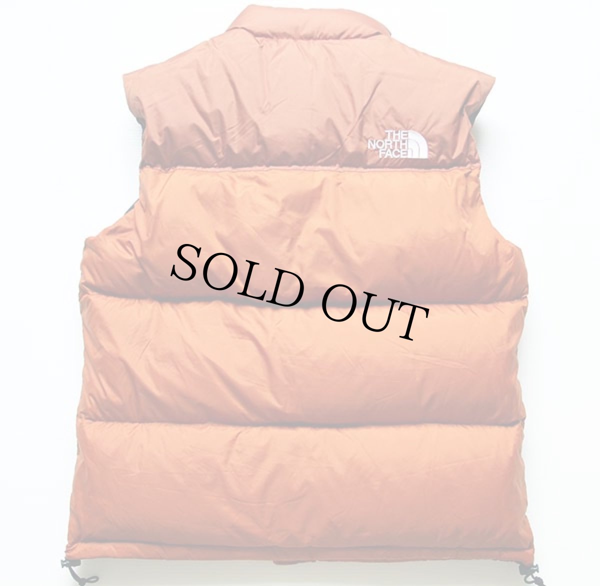 画像2: THE NORTH FACEノースフェイス ヌプシ 700フィル ダウンベスト オレンジ L (2)